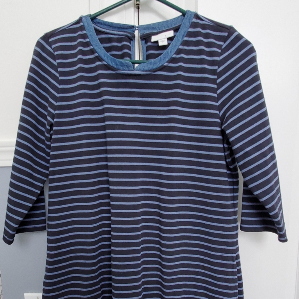 J.Jill 3/4 sleeve dress.